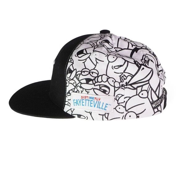 Melonwear Fayetteville Woodpeckers MiLB Baseball Snapback Hat OS - Picture 2 of 7